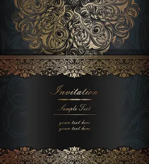 欧式花纹背景图片