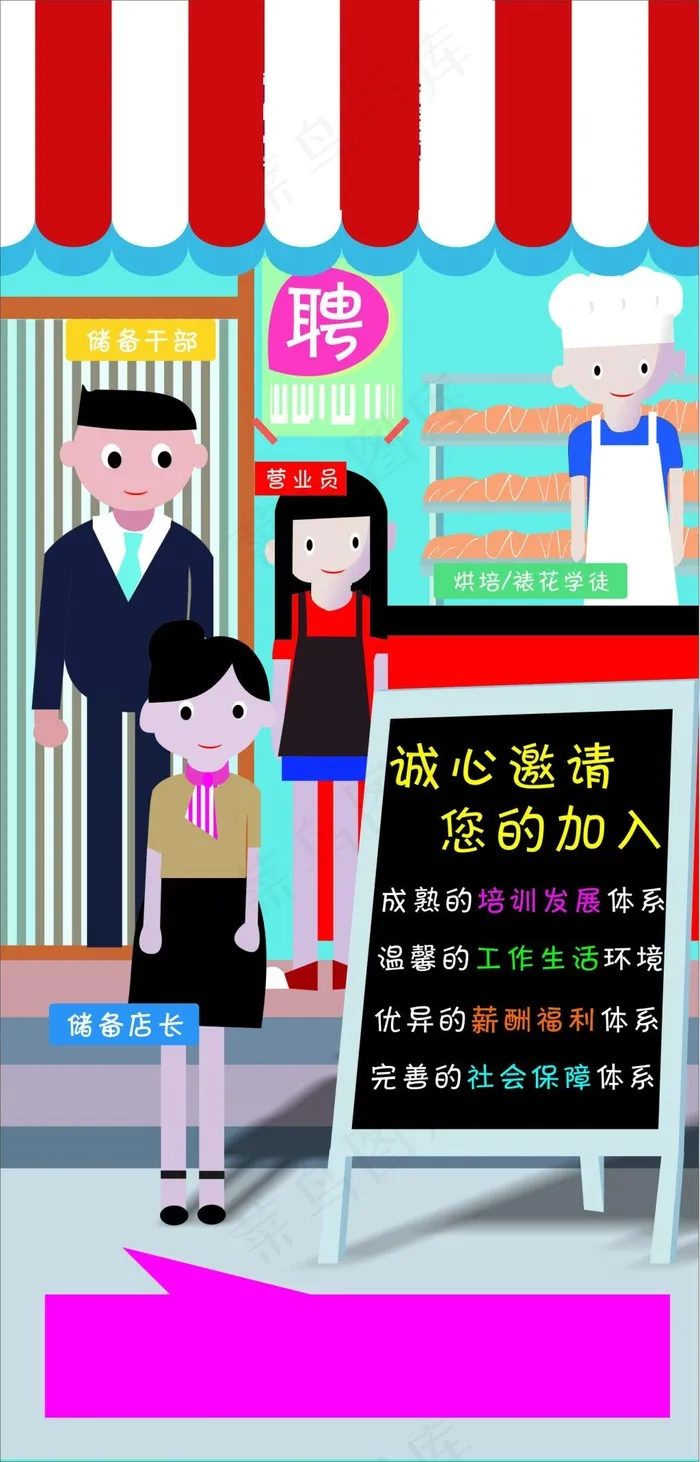 招聘信息cdr矢量模版下载