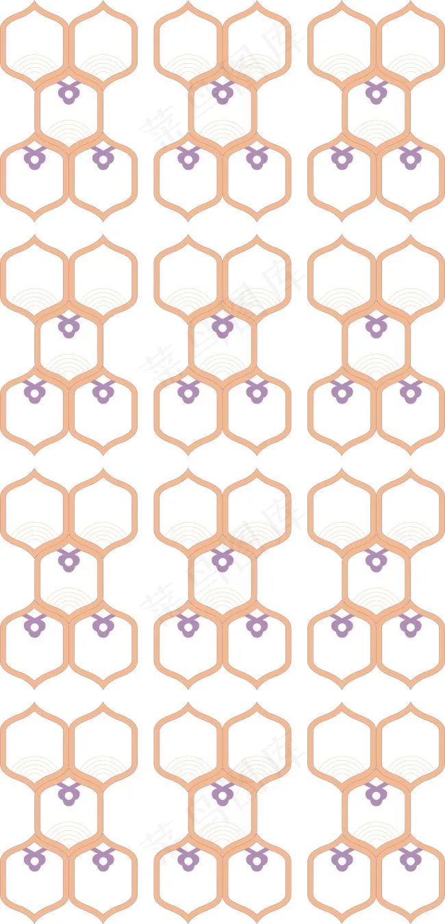 移门花纹矢量素材cdr矢量模版下载