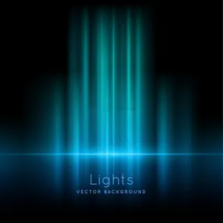 蓝色光束科技感背景矢量素材