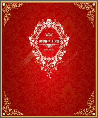 婚礼创意背景主题LOGO