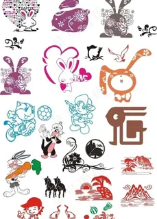 卡通矢量素材图片 卡通矢量素材图片