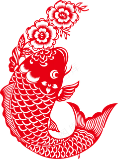 福字  过节  过年   鱼