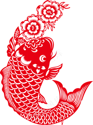 福字  过节  过年   鱼