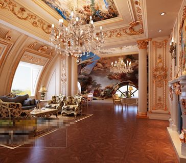 客厅空间3D模型素材