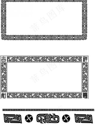 古典边框花纹图片
