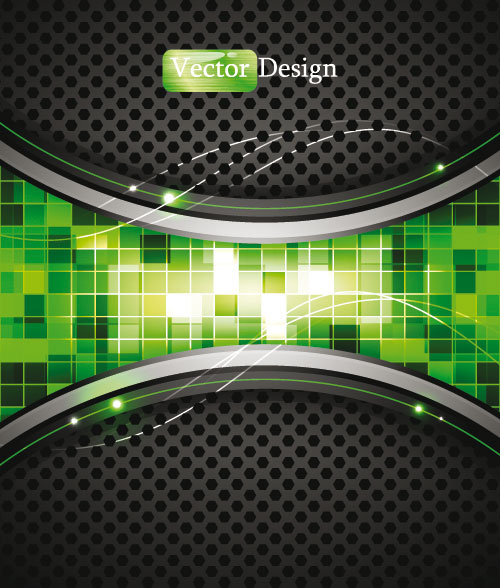 动感科技背景02—矢量素材