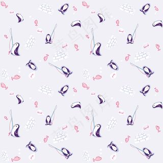 小动物背景矢量图下载