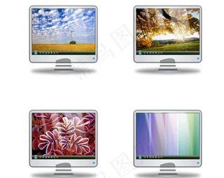 液晶显示器桌面图片