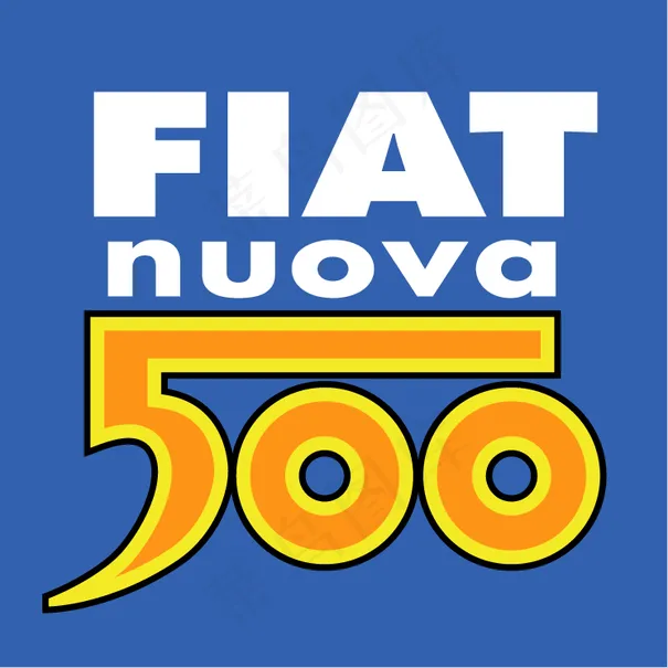 菲亚特新500eps,ai矢量模版下载