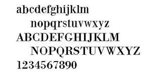 Bodonixt 英文字体下载