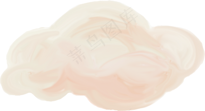 卡通云朵元素png免扣背景素材