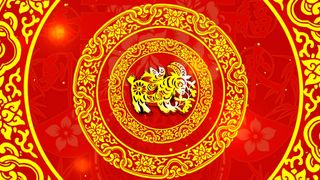 2015羊年晚会高清led背景