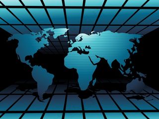 世界地图技术style3