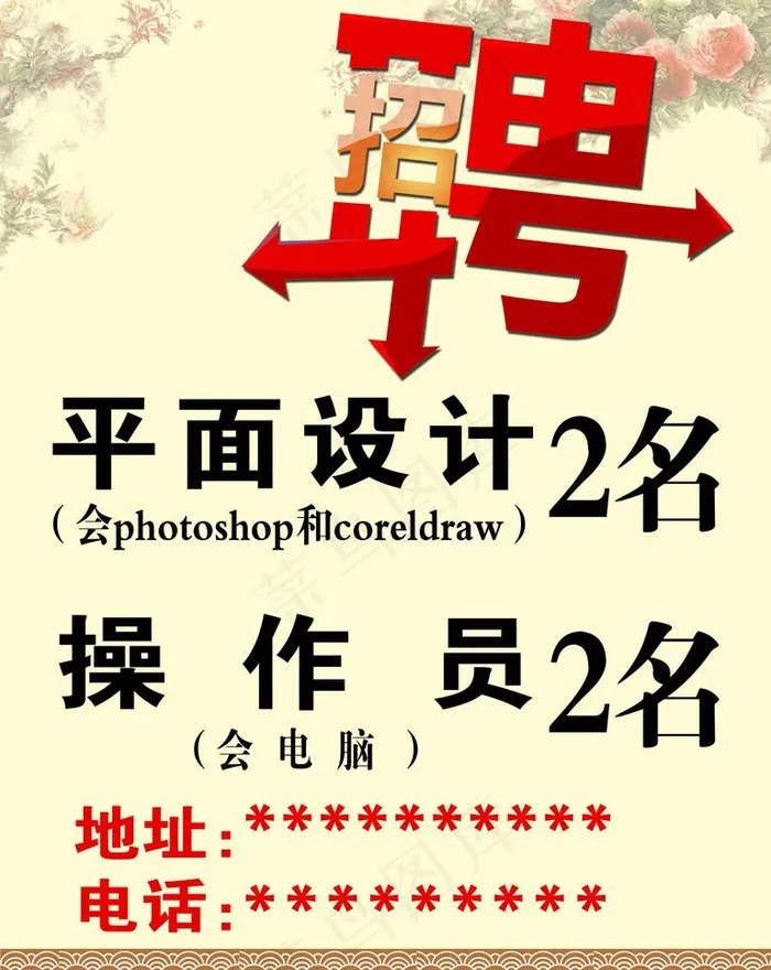 招聘(2835X3780(DPI:120))psd模版下载
