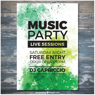 欢乐夏日海滨派对休闲时光旅游海报