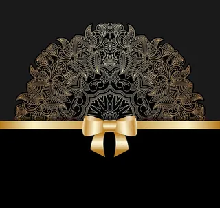 欧式花纹背景图片