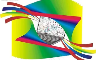 创意向量百宝计算机图片