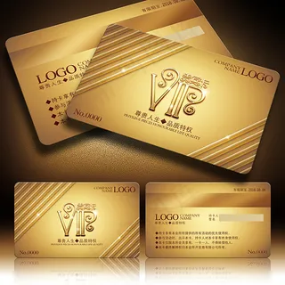 尊贵奢华VIP贵宾卡