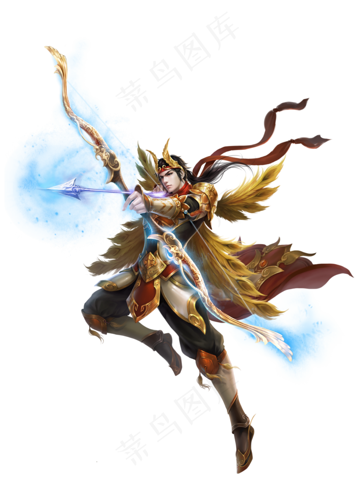 115款游戏人物武侠人剑客免扣PN...