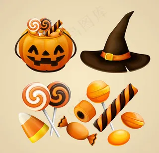 万圣节主题矢量