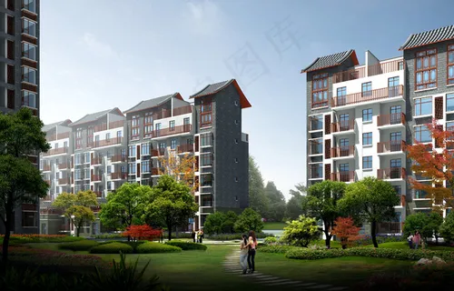中式建筑设计图片 中式建筑设计图片