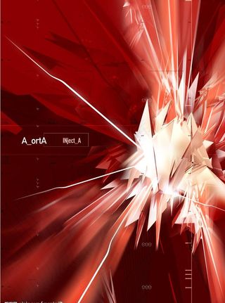 创意科幻红色图片