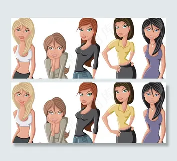 卡通滑稽有趣人物图片