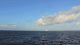 远处岛邮轮股票视频