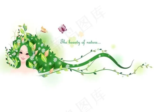 春天物语eps,ai矢量模版下载