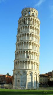 著名景点斜塔高清摄影图片