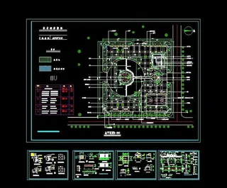 广场平面布置图