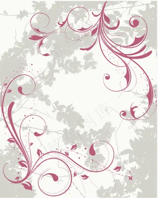 时尚花纹花边图案