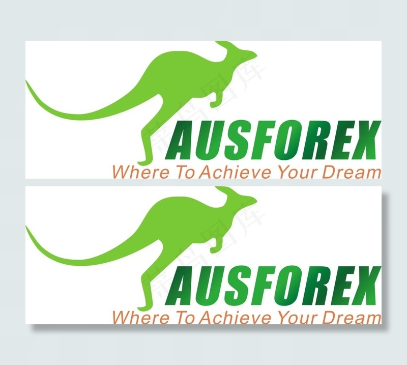 AUSFOREX澳汇的logo(210X297)cdr矢量模版下载