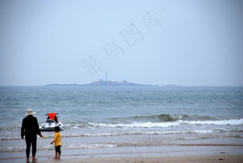 石老人海水浴场图片