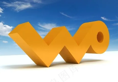 联通沃3d标识图片