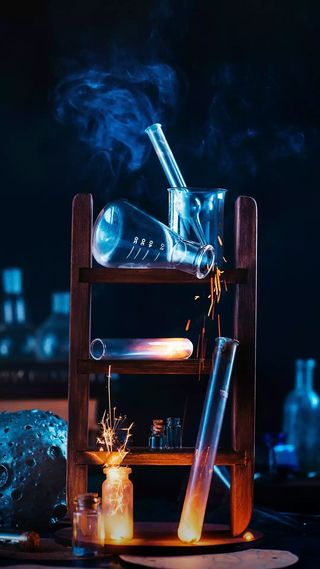 化学实验室高清摄影图片