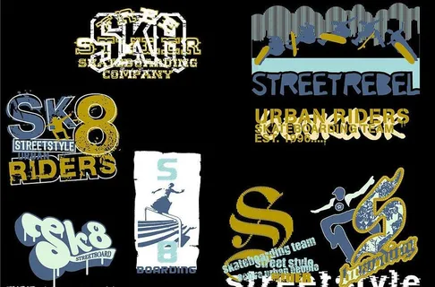 新潮服饰花纹51图片