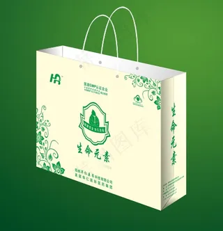 冬虫草蝮蛇胶囊 手提袋图片