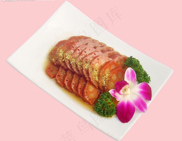 糯米藕图片