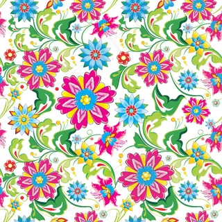 密集鲜花花朵背景矢量素材