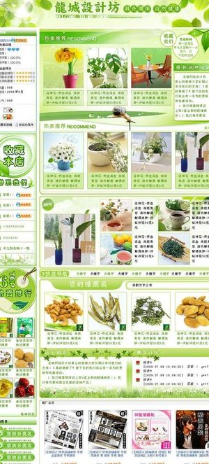 淘宝 拍拍 有啊店铺装修模板 网店...