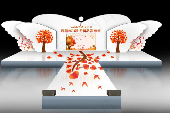 T型舞台秀模板下载psd模版下载