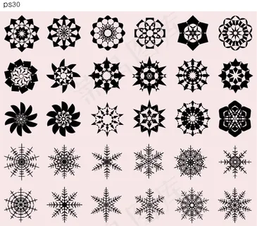 古典花纹几何图案矢量素材 古典花纹几何图案矢量素材