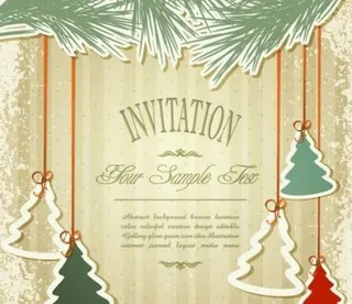 圣诞矢量标签03