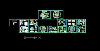 小区别墅框架结构设计施工图（带夹层...