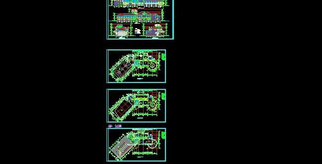 高档休闲会所建筑全套施工图