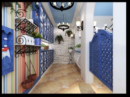 室内装修设计地中海风格效果图图片