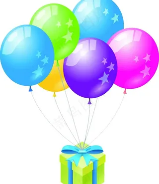 礼物盒气球