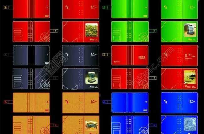 画册笔记本封面内页版式图片